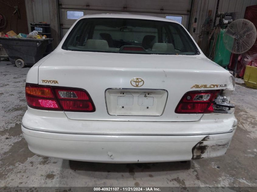 1999 Toyota Avalon Xls VIN: 4T1BF18B2XU351137 Lot: 40921107