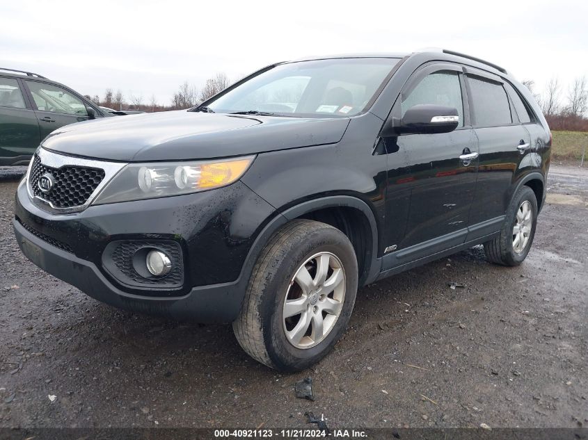 2013 Kia Sorento Lx VIN: 5XYKTDA26DG374815 Lot: 40921123