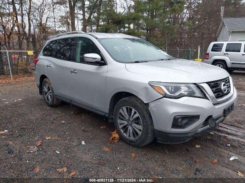 2018 Nissan Pathfinder Sl VIN: 5N1DR2MM7JC666140 Lot: 40921126