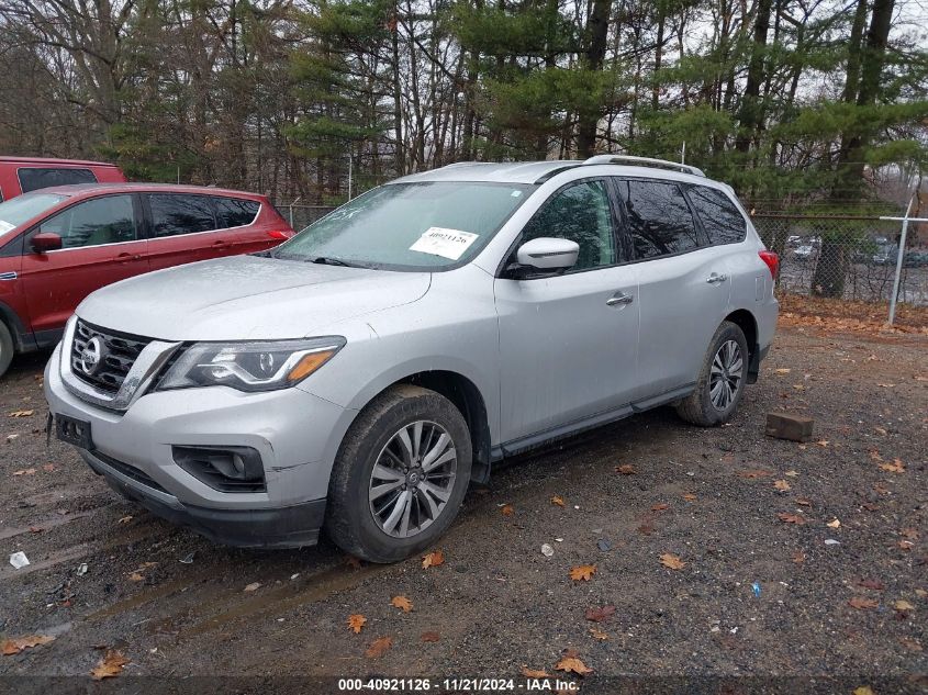 2018 Nissan Pathfinder Sl VIN: 5N1DR2MM7JC666140 Lot: 40921126