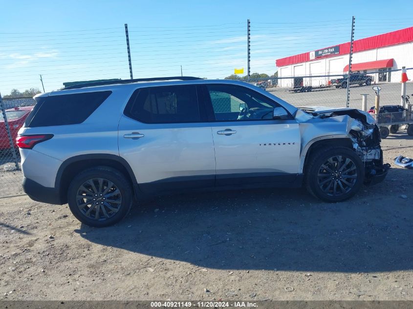 2022 Chevrolet Traverse Awd Rs VIN: 1GNEVJKW2NJ145242 Lot: 40921149