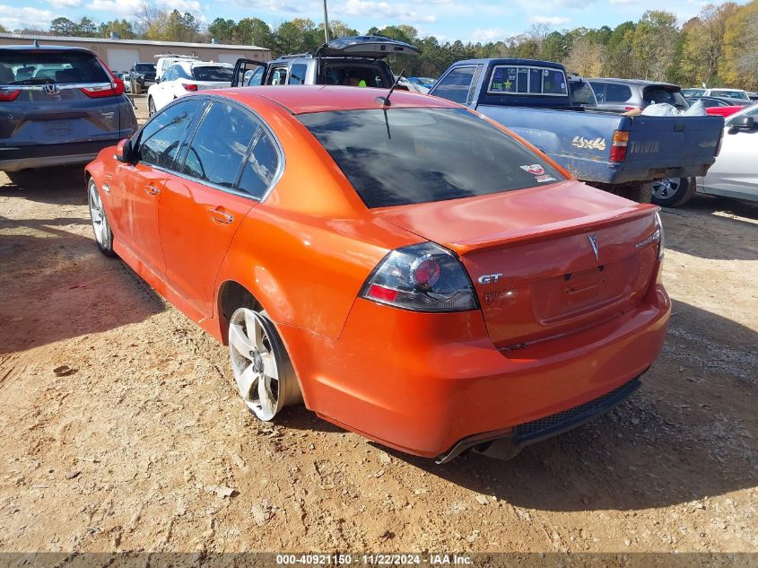 2008 Pontiac G8 Gt VIN: 6G2EC57Y78L143731 Lot: 40921150