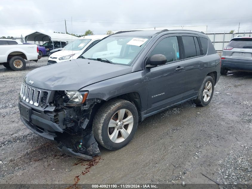 VIN 1C4NJDBB6GD610528 2016 Jeep Compass, Sport no.2