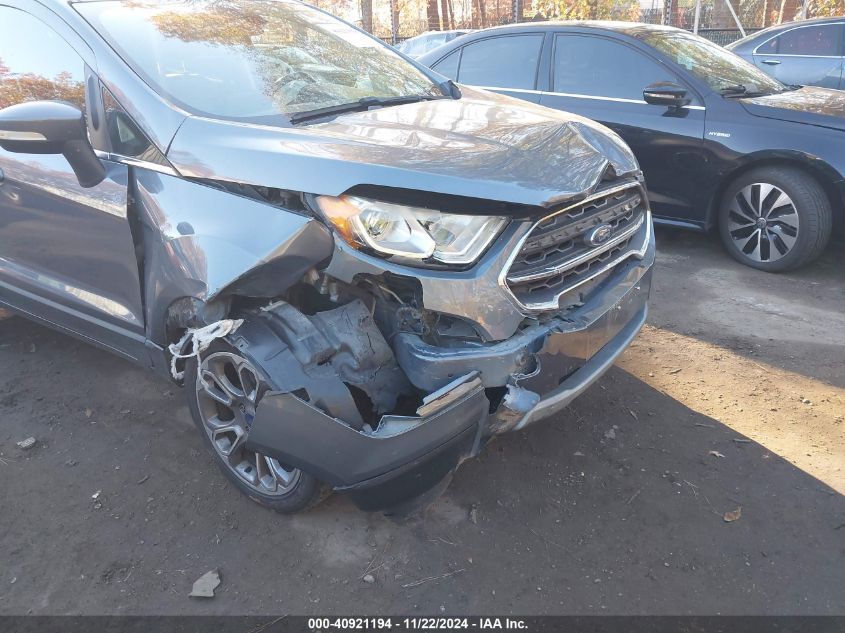 2018 Ford Ecosport Titanium VIN: MAJ6P1WL6JC197274 Lot: 40921194