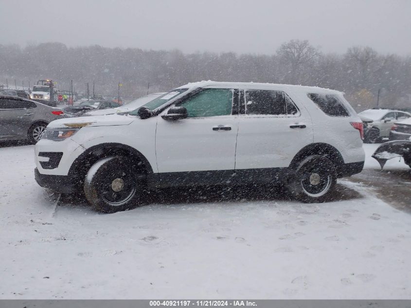 2016 Ford Utility Police Interceptor VIN: 1FM5K8AR4GGC92230 Lot: 40921197