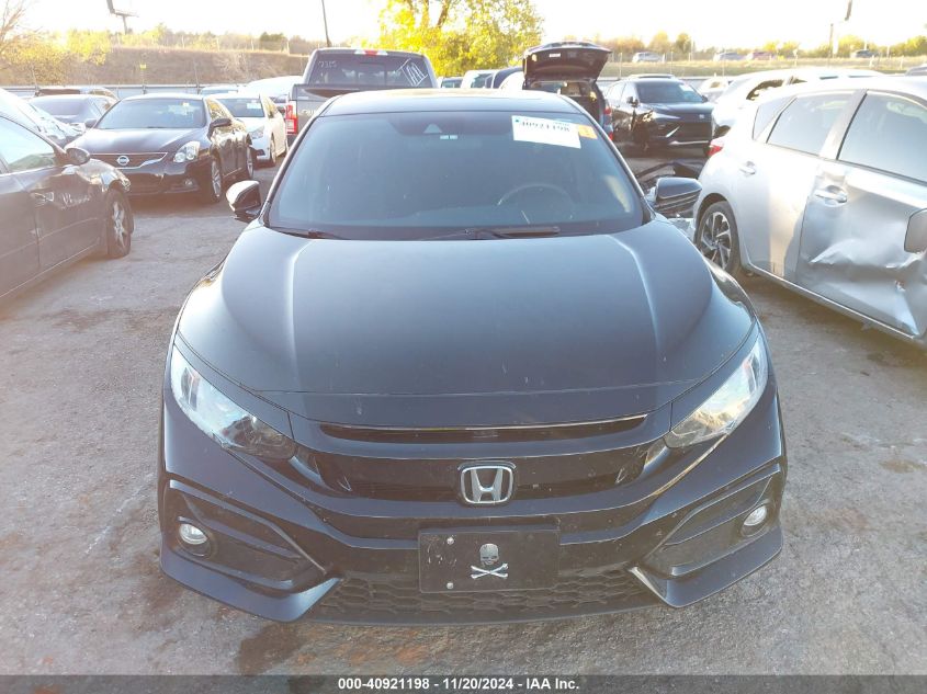 2021 Honda Civic Ex VIN: SHHFK7H69MU206056 Lot: 40921198