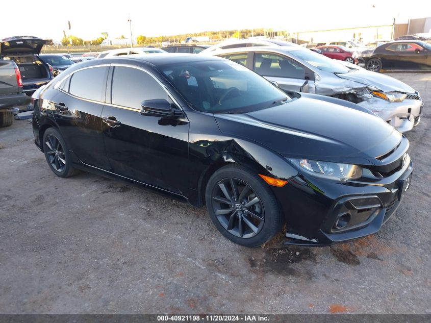 VIN SHHFK7H69MU206056 2021 Honda Civic, EX no.1