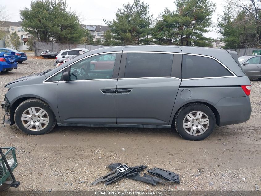 2012 Honda Odyssey Lx VIN: 5FNRL5H29CB065677 Lot: 40921201