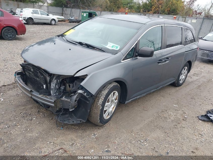 2012 Honda Odyssey Lx VIN: 5FNRL5H29CB065677 Lot: 40921201