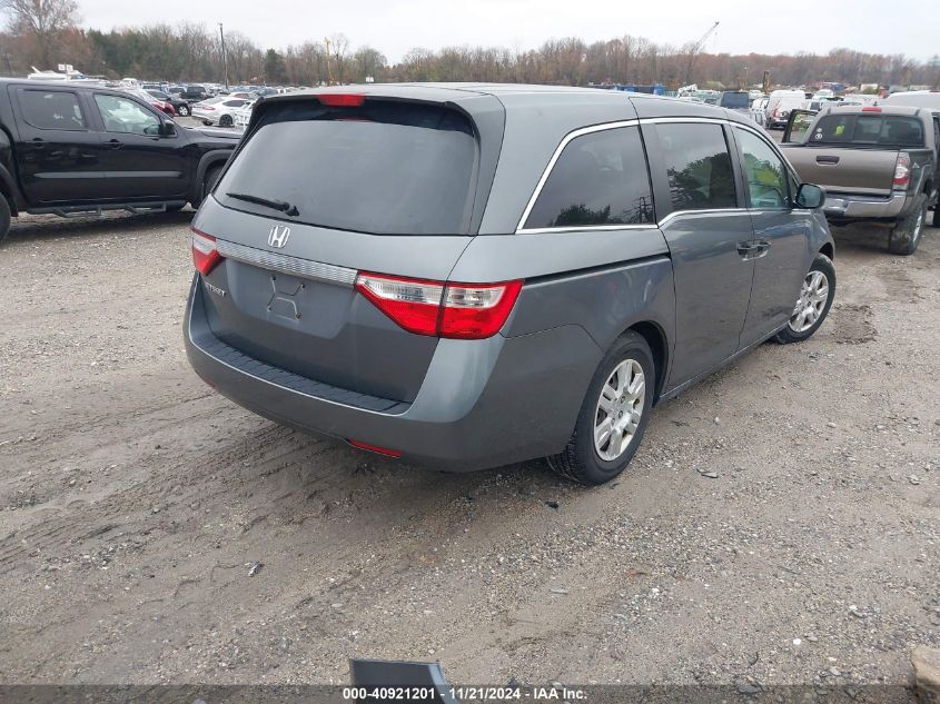 2012 Honda Odyssey Lx VIN: 5FNRL5H29CB065677 Lot: 40921201