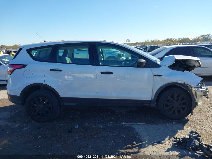 2018 Ford Escape S VIN: 1FMCU0F79JUB11027 Lot: 40921203