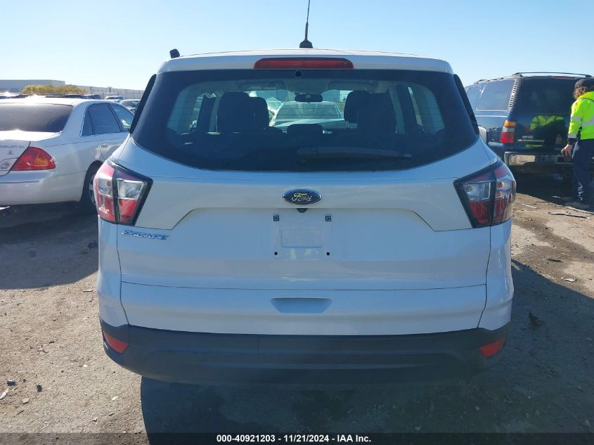 2018 Ford Escape S VIN: 1FMCU0F79JUB11027 Lot: 40921203