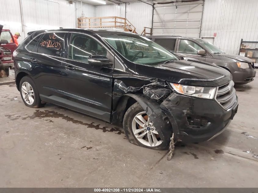 2016 Ford Edge Sel VIN: 2FMPK4J9XGBB09020 Lot: 40921208