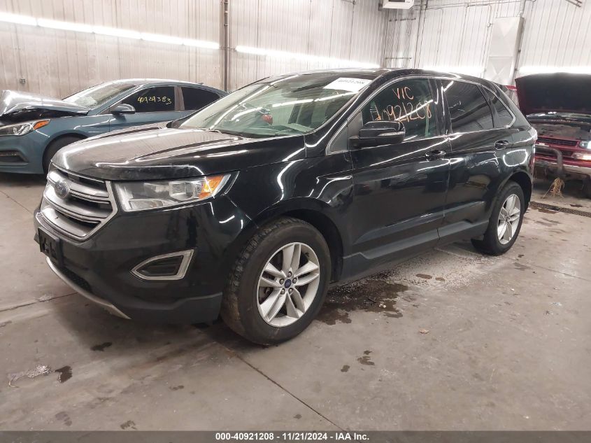 2016 Ford Edge Sel VIN: 2FMPK4J9XGBB09020 Lot: 40921208