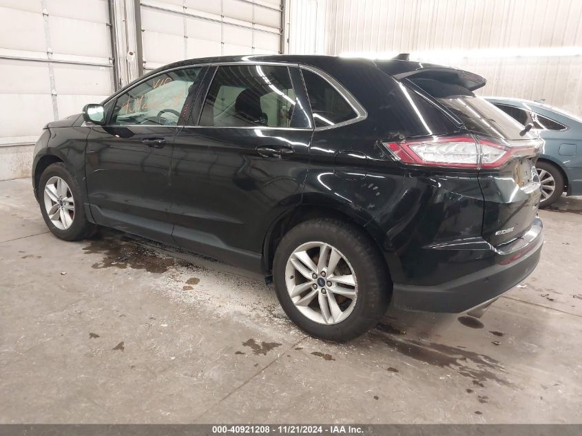 2016 Ford Edge Sel VIN: 2FMPK4J9XGBB09020 Lot: 40921208