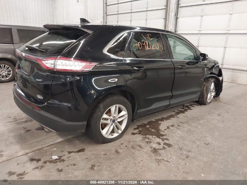 2016 Ford Edge Sel VIN: 2FMPK4J9XGBB09020 Lot: 40921208