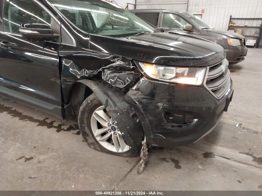 2016 Ford Edge Sel VIN: 2FMPK4J9XGBB09020 Lot: 40921208