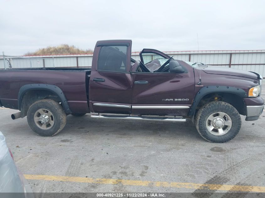 2005 Dodge Ram 2500 Slt/Laramie VIN: 3D7KS28C35G781179 Lot: 40921225