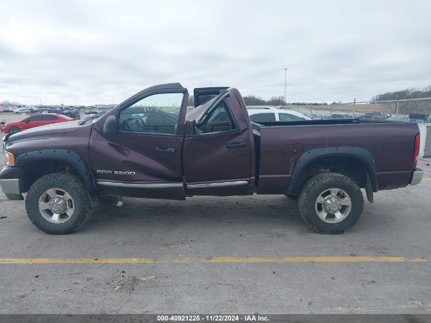 2005 Dodge Ram 2500 Slt/Laramie VIN: 3D7KS28C35G781179 Lot: 40921225