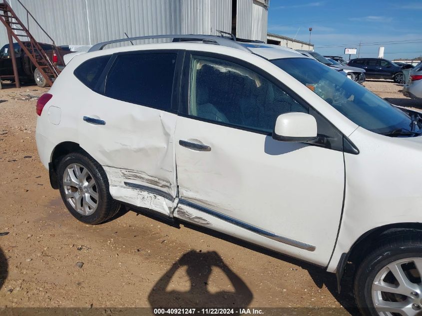 2011 Nissan Rogue Sv VIN: JN8AS5MT2BW178626 Lot: 40921247