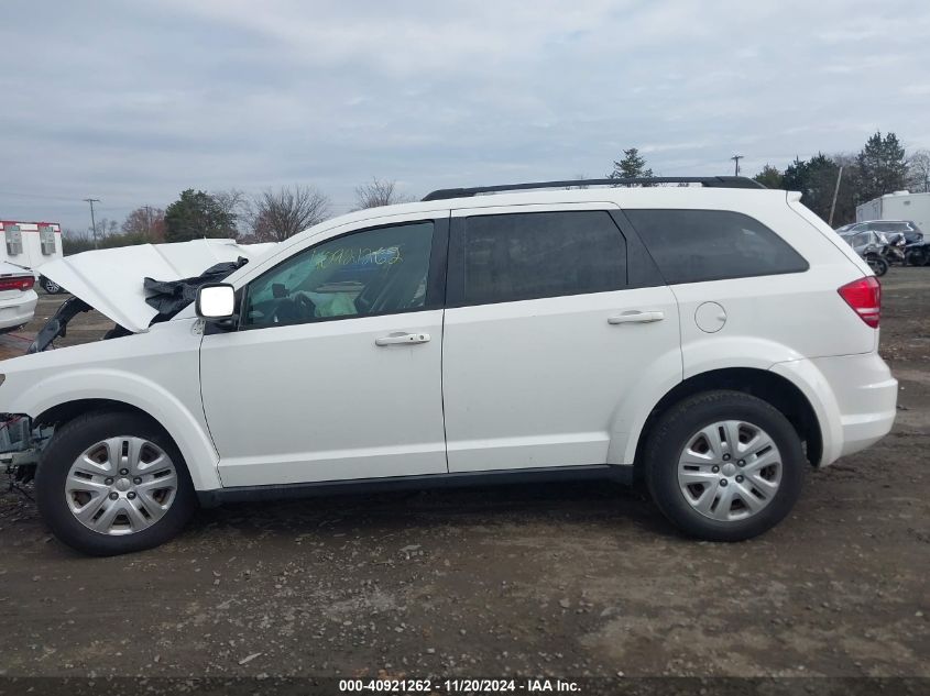 2016 Dodge Journey Se VIN: 3C4PDCAB7GT223394 Lot: 40921262