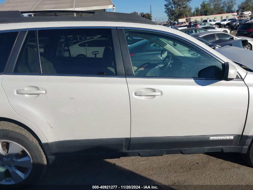 2010 Subaru Outback 2.5I Limited VIN: 4S4BRCKC7A3381431 Lot: 40921277