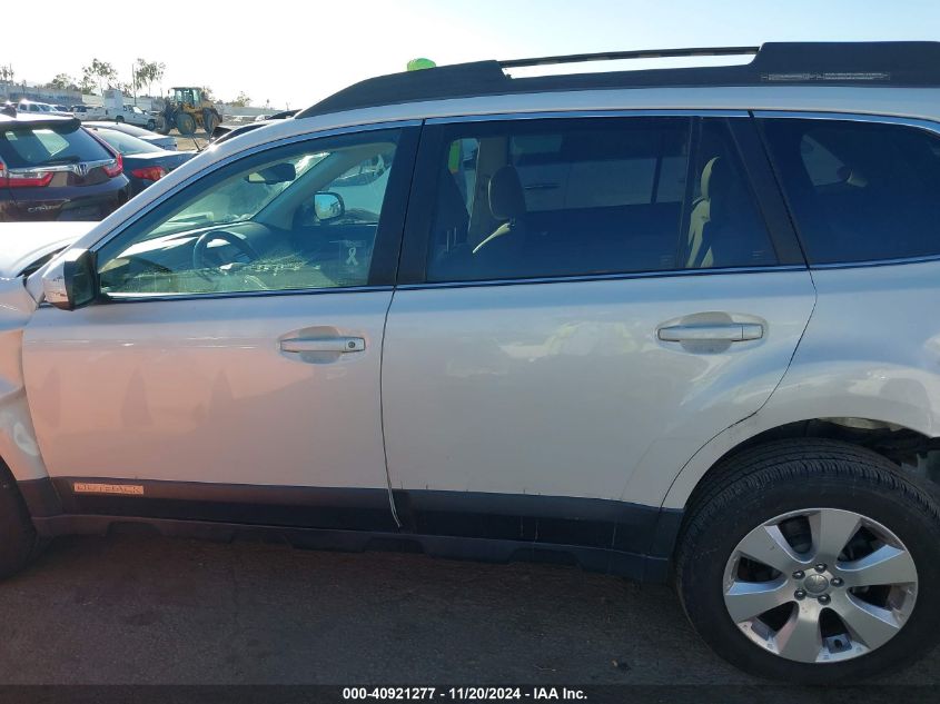 2010 Subaru Outback 2.5I Limited VIN: 4S4BRCKC7A3381431 Lot: 40921277