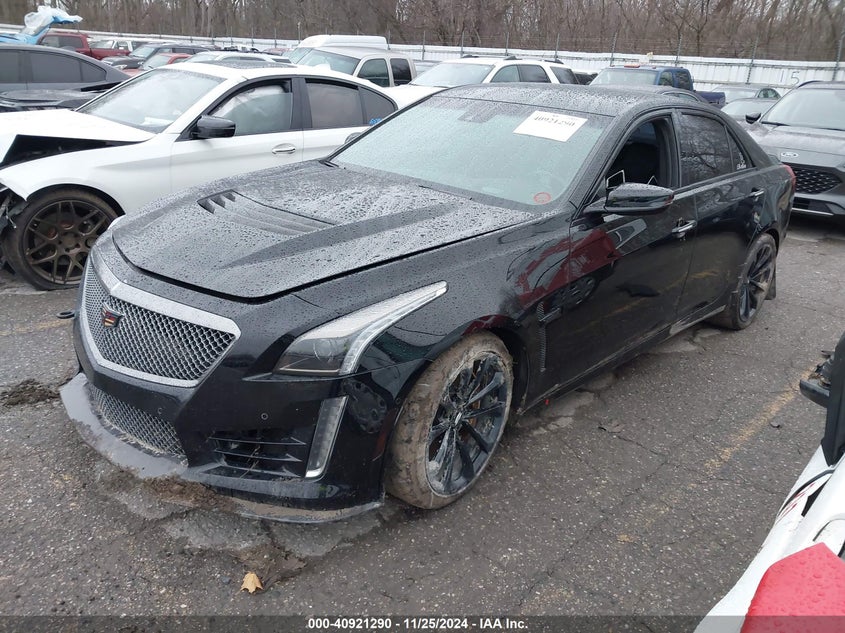 Vin: 1g6a15s66h0166196, lot: 41410996, cadillac cts-v 20172