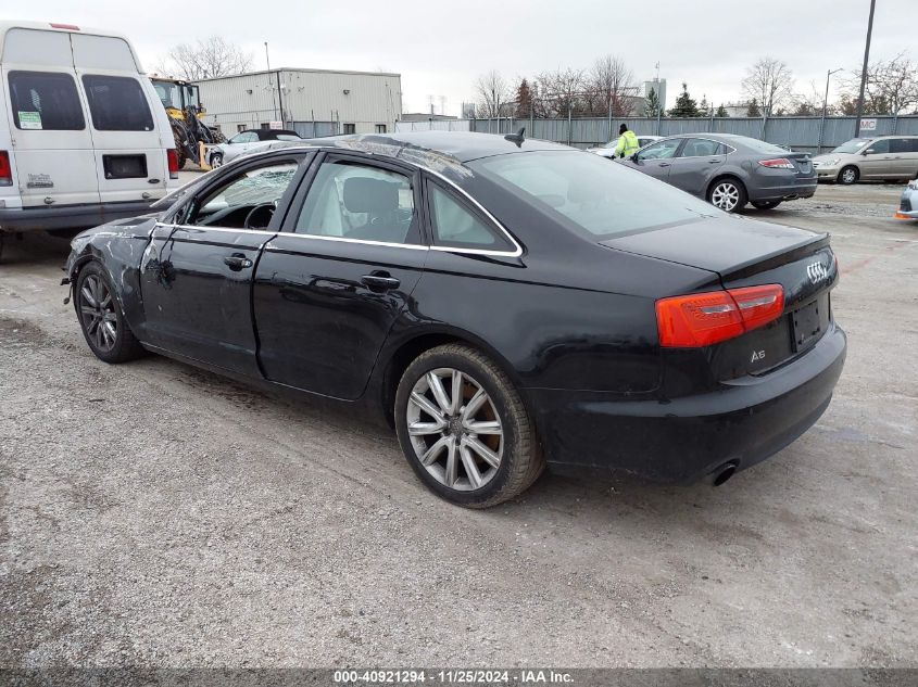 VIN WAUGFAFC1EN051471 2014 AUDI A6 no.3