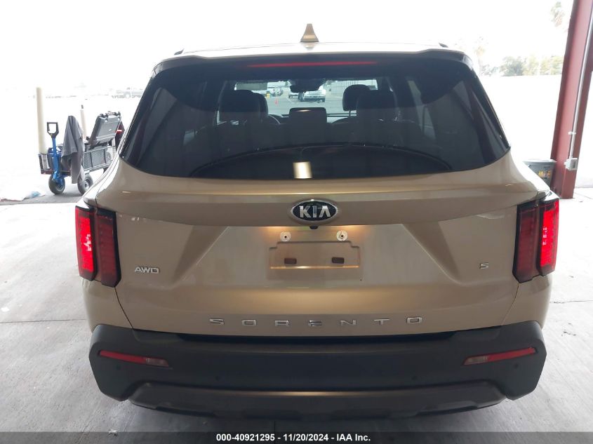 2021 Kia Sorento S VIN: 5XYRLDLCXMG031025 Lot: 40921295