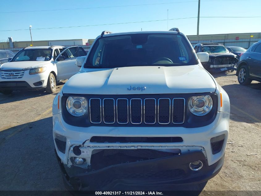 2019 Jeep Renegade Latitude Fwd VIN: ZACNJABB7KPK02271 Lot: 40921317