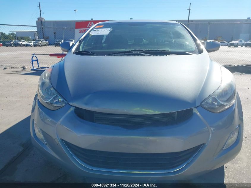 2013 Hyundai Elantra Gls VIN: KMHDH4AE0DU928686 Lot: 40921334