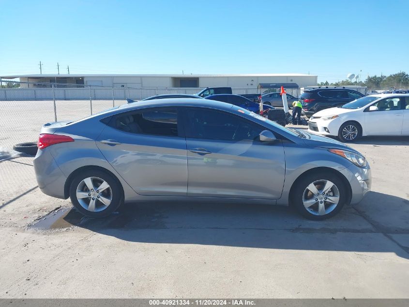 2013 Hyundai Elantra Gls VIN: KMHDH4AE0DU928686 Lot: 40921334