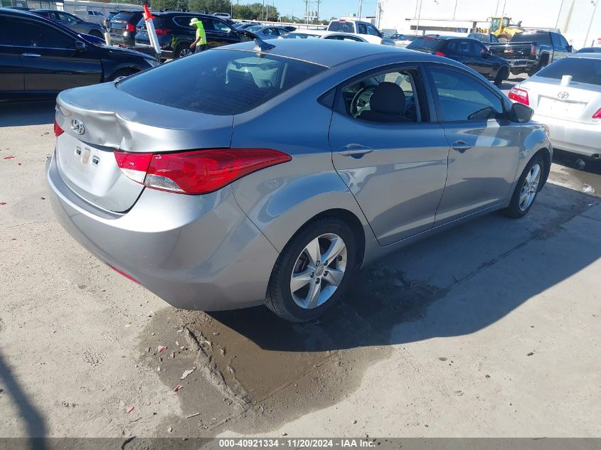 2013 Hyundai Elantra Gls VIN: KMHDH4AE0DU928686 Lot: 40921334