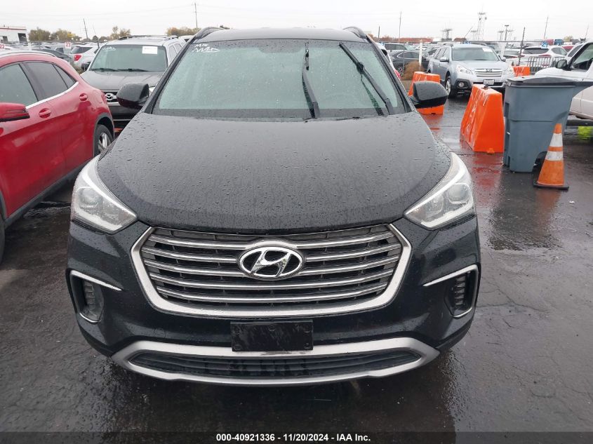 2017 Hyundai Santa Fe Se VIN: KM8SM4HF7HU177447 Lot: 40921336