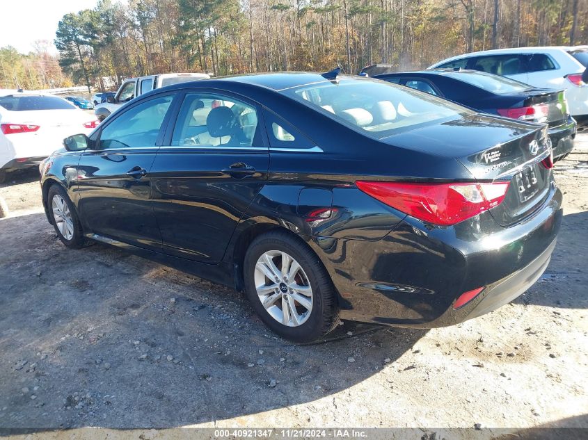 2014 Hyundai Sonata Gls VIN: 5NPEB4AC2EH903809 Lot: 40921347