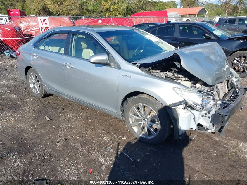 VIN 4T1BD1FK1HU202583 2017 Toyota Camry, Hybrid Xle no.1