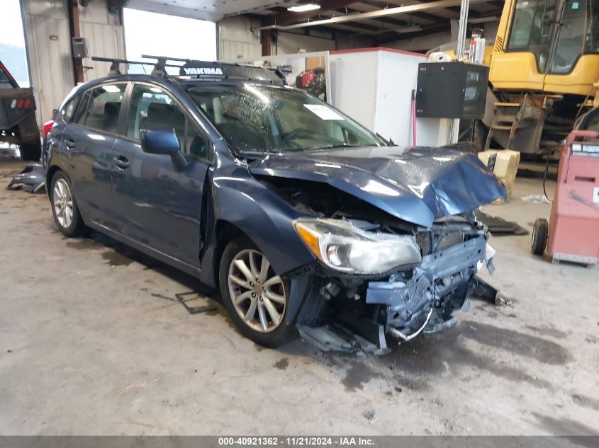 2012 Subaru Impreza VIN: JF1GPAC60CK206656 Lot: 40921362