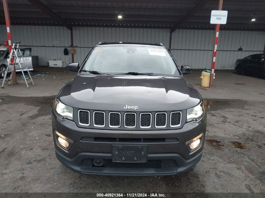 2018 Jeep Compass Latitude Fwd VIN: 3C4NJCBB5JT211394 Lot: 40921364