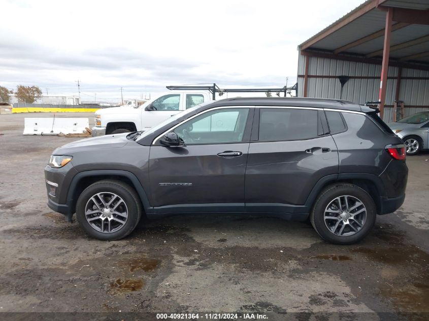 2018 Jeep Compass Latitude Fwd VIN: 3C4NJCBB5JT211394 Lot: 40921364