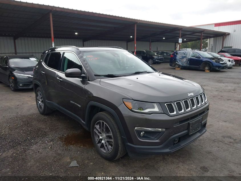 2018 Jeep Compass Latitude Fwd VIN: 3C4NJCBB5JT211394 Lot: 40921364