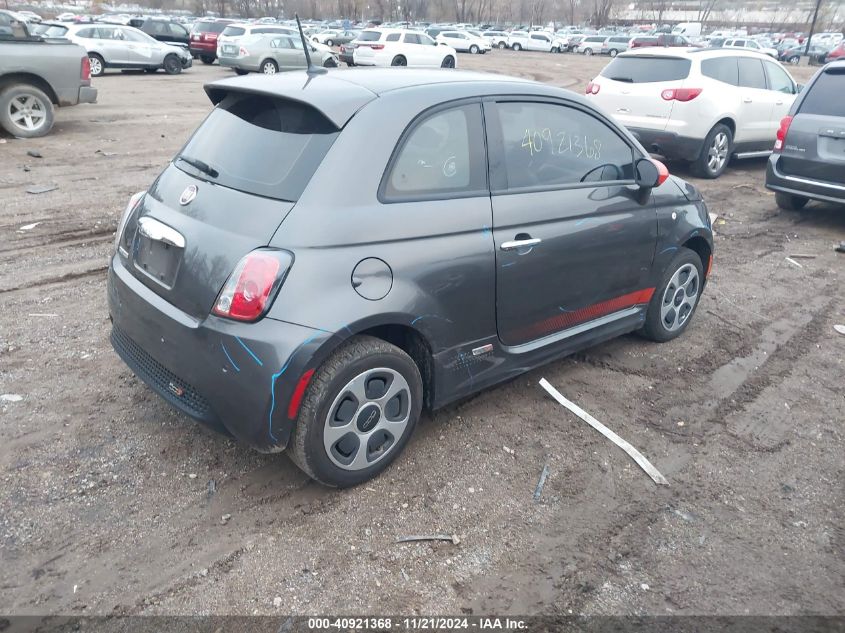 2015 Fiat 500E Battery Electric VIN: 3C3CFFGE2FT549702 Lot: 40921368