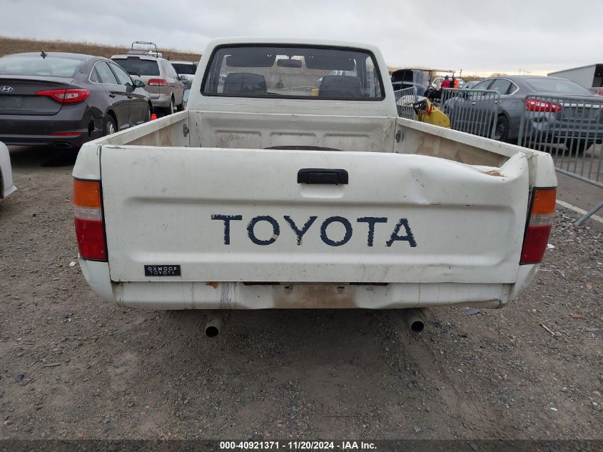 1990 Toyota Pickup 1/2 Ton Short Wheelbase VIN: JT4RN81R3L5063556 Lot: 40921371