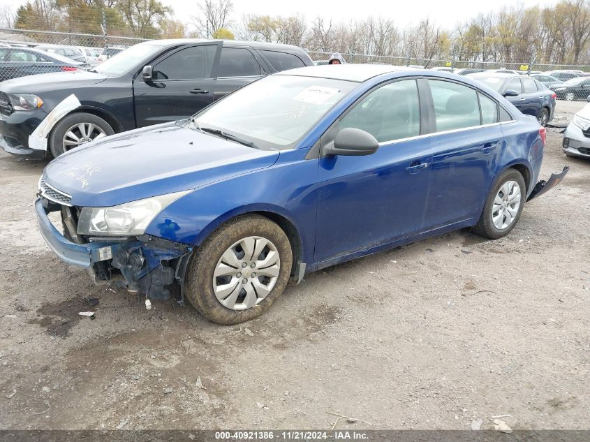 2012 Chevrolet Cruze Ls VIN: 1G1PC5SH7C7377581 Lot: 40921386