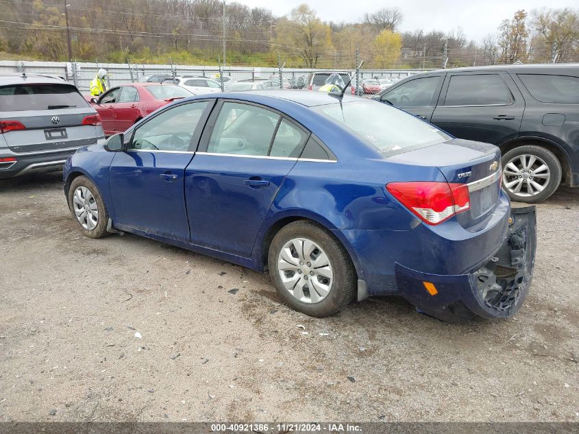 2012 Chevrolet Cruze Ls VIN: 1G1PC5SH7C7377581 Lot: 40921386