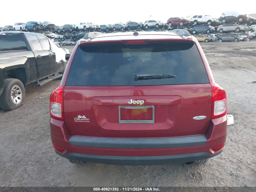 2013 Jeep Compass Latitude VIN: 1C4NJCEA3DD165996 Lot: 40921392