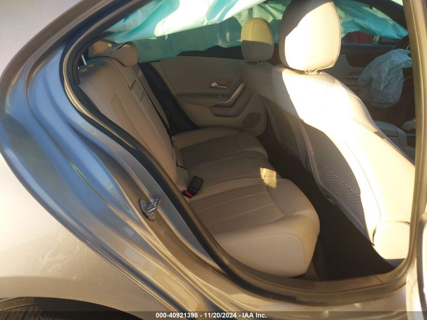 2020 MERCEDES-BENZ A 220 VIN: W1K3G4EB0LW047398