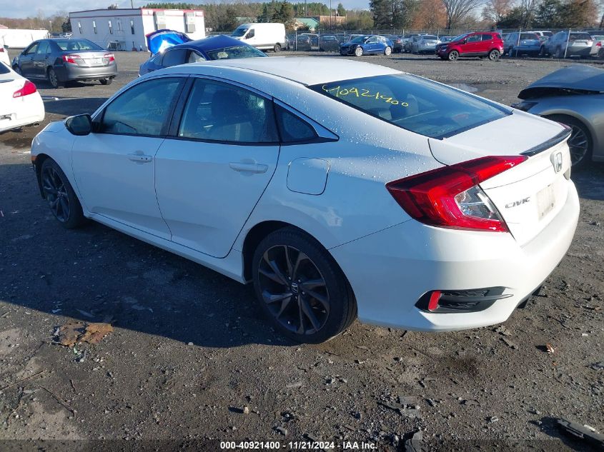 2020 Honda Civic Sport VIN: 2HGFC2E81LH561093 Lot: 40921400