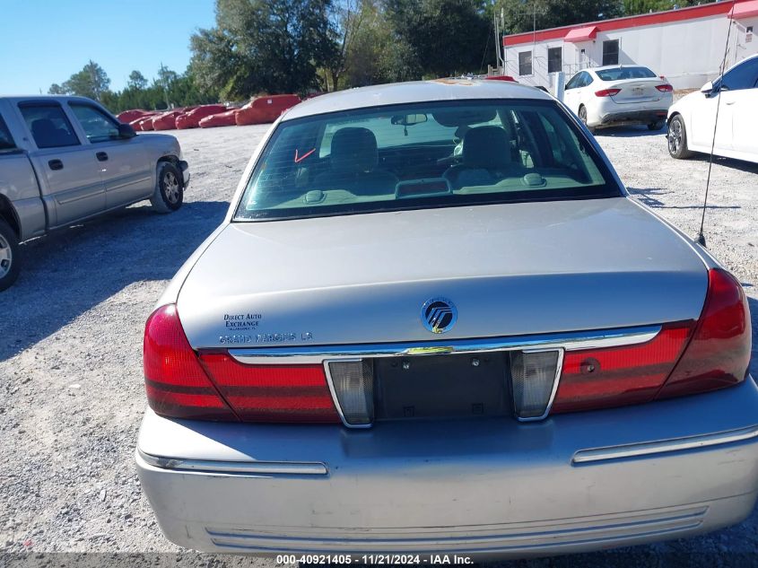 2005 Mercury Grand Marquis Ls/Lse VIN: 2MEFM75W05X662978 Lot: 40921405