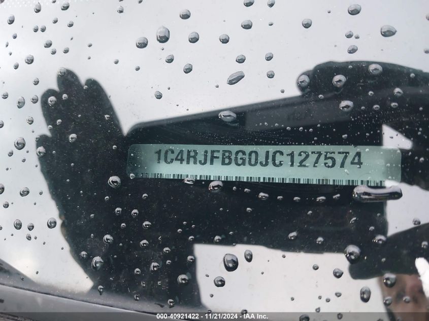 1C4RJFBG0JC127574 2018 JEEP GRAND CHEROKEE photo no. 9